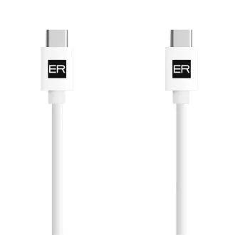 ER POWER kábel USB-C/C 3A 60W 120cm fehér