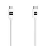 ER POWER kábel USB-C/C 3A 60W 120cm fehér