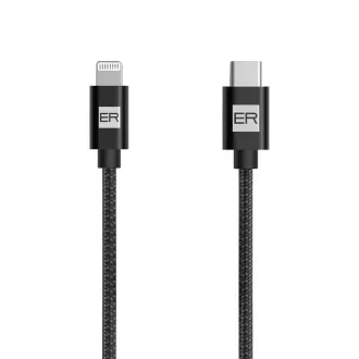ER POWER kábel USB-C/Lightning 200cm fehér
