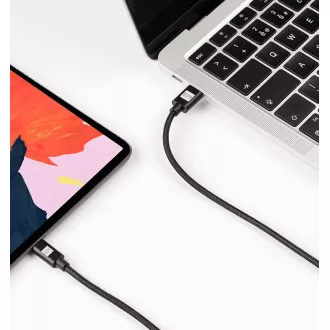 ER POWER kábel USB-C/Lightning 200cm fehér