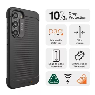 ZAGG GEAR4 Havanna D3O borító Samsung Galaxy S23 fekete