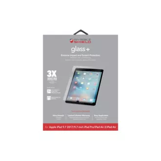 ZAGG Invisible Shield üveg iPad 9.7 2017/2018/Pro/Pro/Air 2/Air készülékhez