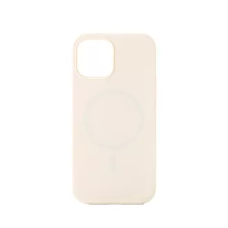 ER POWER CARNEVAL SNAP szilikon borítás iPhone 12/12 Pro készülékhez MagSafe-fel - bézs színben