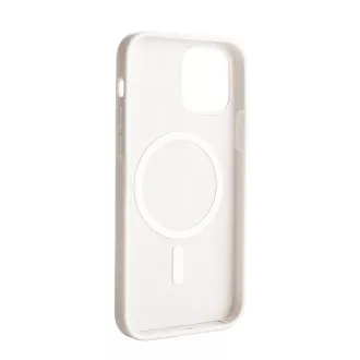 ER POWER CARNEVAL SNAP szilikon borítás iPhone 12 mini készülékhez MagSafe-rel - fehér