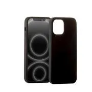 ER POWER szilikon borító CARNEVAL SNAP iPhone 12 Pro Max készülékhez MagSafe-fel - fekete