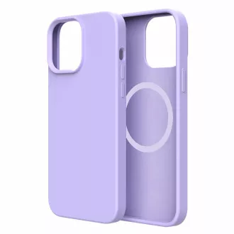 ER POWER CARNEVAL SNAP szilikon borítás iPhone 14 Pro készülékhez MagSafe-fel - lila