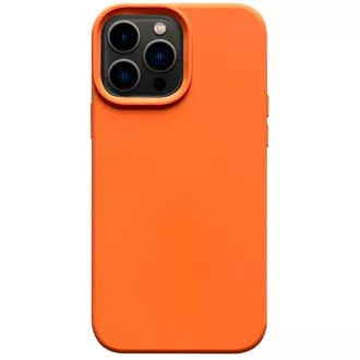 ER POWER CARNEVAL SNAP szilikon borítás iPhone 14 Pro készülékhez MagSafe-fel - narancssárga