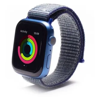 ZAGG GEAR4 sp. szíj Apple Watch 45/44/42mm kék