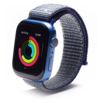 ZAGG GEAR4 sportos karkötő az Apple Watch 45/44/42 mm-es modelljeihez, kék