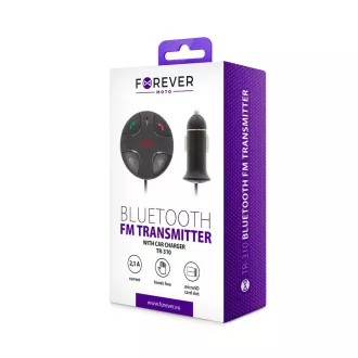Bluetooth FM adó Forever TR-310 LCD kijelzővel és távirányítóval