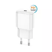 Gyorstöltő Forever TC-01 PD 1x USB-C 20W fehér