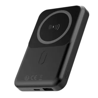 Vezeték nélküli power bank Forever MATB-100 PD QC 22,5W 10000mAh mágneses fekete