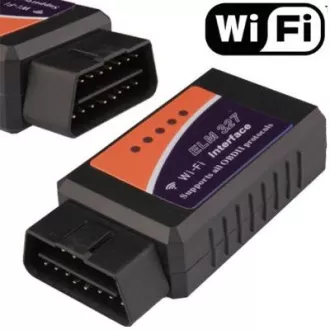 Autóipari diagnosztikai WIFI egység OBD II-hez Apple, Android, Windows telefonhoz (equ.ELM 327)