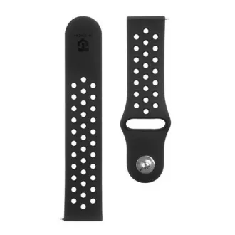 Tactical 234 Dupla szilikon szíj 22mm fekete