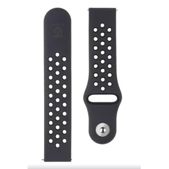Tactical 856 Dupla szilikon szíj 20mm fekete