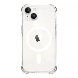Taktikai MagForce Plyo borítás Apple iPhone 14 készülékhez Átlátszó