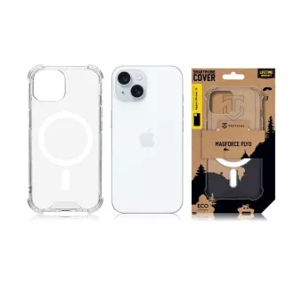 Taktikai MagForce Plyo Cover iPhone 15 átlátszó