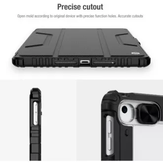 Nillkin Bumper PRO védőállvány tok iPad 10.2 2019/2020/2021 fekete