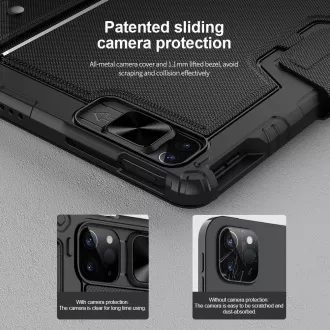 Nillkin Bumper Combo billentyűzet tok iPad Pro 12.9 2020/2021/2022/ Air 13 2024/2025 fekete