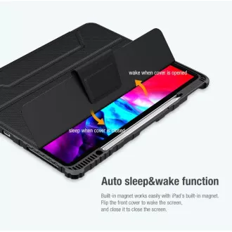 Nillkin Bumper PRO védőállvány tok iPad Pro 12,9 2020/2021/2022/ Air 13 2024 fekete