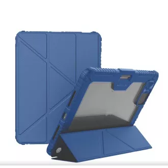 Nillkin Bumper PRO védőállvány tok többszögű iPad Pro 11 2024 zafírkék zafírkékhez
