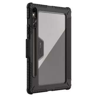 Nillkin Bumper PRO védőállvány tok többszögű Samsung Galaxy Tab S9/S10 FE Fekete
