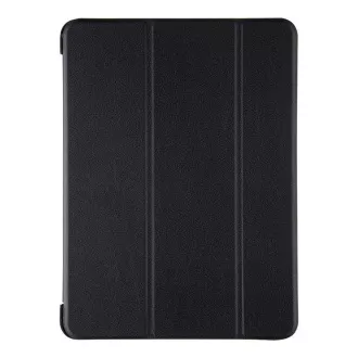 Taktikai könyv Tri Fold Case iPad 11 2025/10.9 2022 Fekete