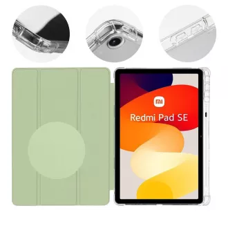 Csomag:ME MistyTab tok Xiaomi Redmi Pad SE világoszöldhöz