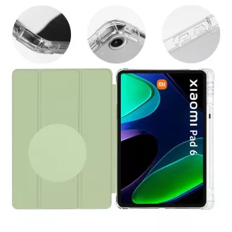 Csomag:ME MistyTab tok Xiaomi Pad 6 világoszöldhöz