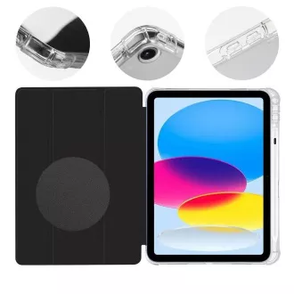 COVER:ME MistyTab tok iPad 10.9 2022/11 2025 Fekete