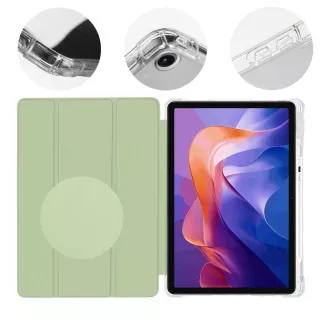 Csomag:ME MistyTab tok Xiaomi Redmi Pad 2 világoszöldhöz Csomag:ME MistyTab tok Xiaomi Redmi Pad 2 világoszöldhöz