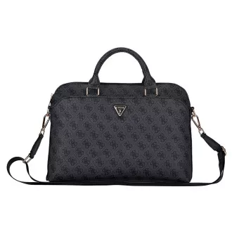 Guess PU 4G háromszög logós notebook táska 13/14/15" Fekete Guess PU 4G háromszög logós notebook táska 13/14/15" Fekete