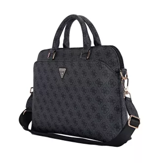 Guess PU 4G háromszög logós notebook táska 13/14/15" Fekete Guess PU 4G háromszög logós notebook táska 13/14/15" Fekete