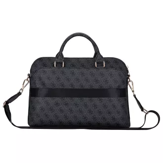 Guess PU 4G háromszög logós notebook táska 13/14/15" Fekete Guess PU 4G háromszög logós notebook táska 13/14/15" Fekete
