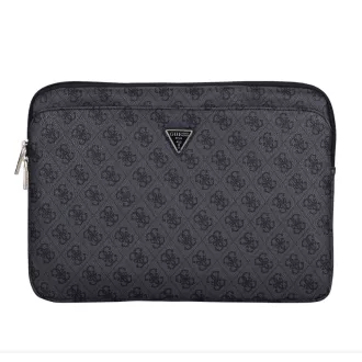Guess PU 4G háromszög logós borító notebookhoz 14" fekete