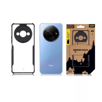 Taktikai Quantum lopakodó borítás Xiaomi Redmi A3 2024 számára Clear/Black Taktikai Quantum lopakodó borítás Xiaomi Redmi A3 2024 számára Clear/Black