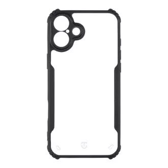 Tactical Quantum lopakodó védőburkolat Apple iPhone 16 Plus készülékhez Clear/Black (átlátszó/fekete)