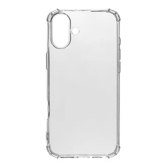 Taktikai TPU Plyo borítás Apple iPhone 16-hoz Átlátszó