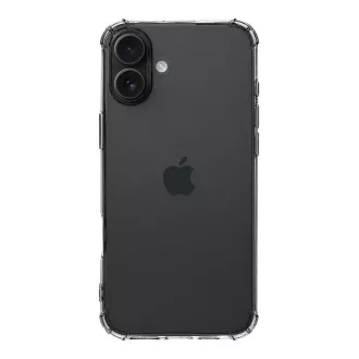 Taktikai TPU Plyo borítás Apple iPhone 16-hoz Átlátszó