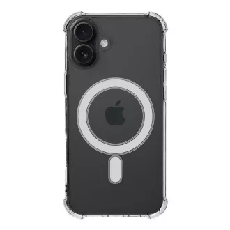 Taktikai MagForce Plyo borítás Apple iPhone 16 Plus készülékhez Átlátszó