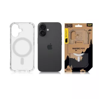 Tactical MagForce Plyo Cover az Apple iPhone 16 készülékhez Átlátszó