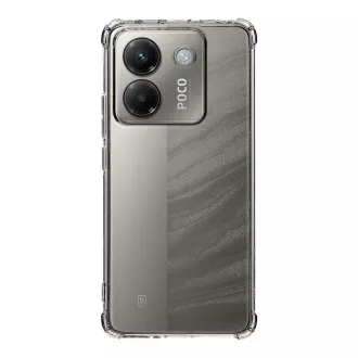 Taktikai TPU Plyo Cover for Poco M7 Pro átlátszó