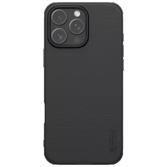 Nillkin Super Frosted PRO mágneses hátlap az Apple iPhone 16 Pro készülékhez Fekete