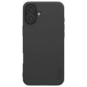 Nillkin Super Frosted PRO mágneses hátlap Apple iPhone 16-hoz Fekete