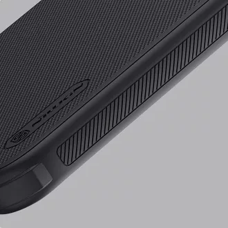 Nillkin Super Frosted PRO mágneses hátlap Apple iPhone 16-hoz Fekete