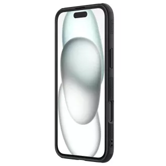 Nillkin Super Frosted PRO mágneses hátlap Apple iPhone 16-hoz Fekete