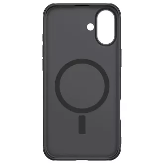 Nillkin Super Frosted PRO mágneses hátlap Apple iPhone 16-hoz Fekete
