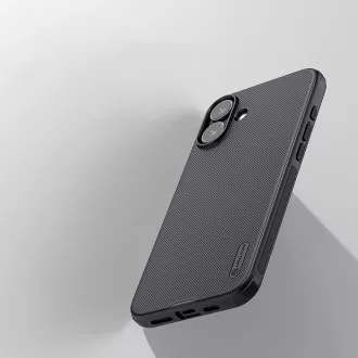 Nillkin Super Frosted PRO mágneses hátlap Apple iPhone 16-hoz Fekete