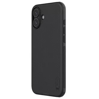 Nillkin Super Frosted PRO hátlap az Apple iPhone 16 készülékhez Fekete