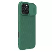 Nillkin CamShield PRO mágneses hátlap Apple iPhone 16 Pro Max készülékhez Sötétzöld
